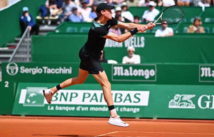 El ciclón Sinner toca tierra en Montecarlo