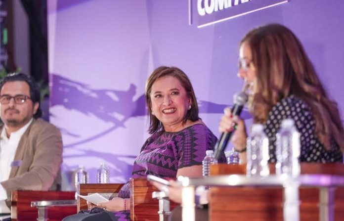 Pide Xóchitl Gálvez a contrincantes conducirse con la verdad
