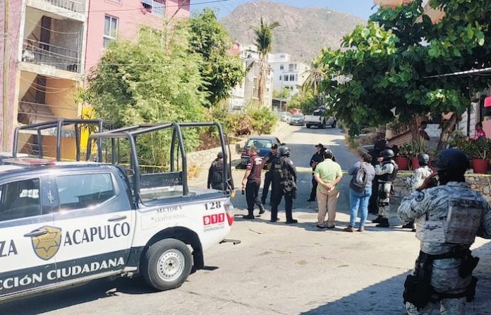 Asesinan frente a su casa al director de la policía vial del puerto de Acapulco