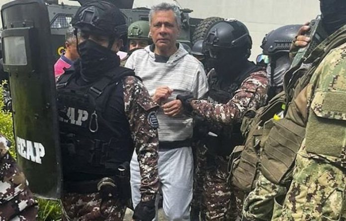 México pide a Ecuador salvoconducto para exvicepresidente de ese país Jorge Glas