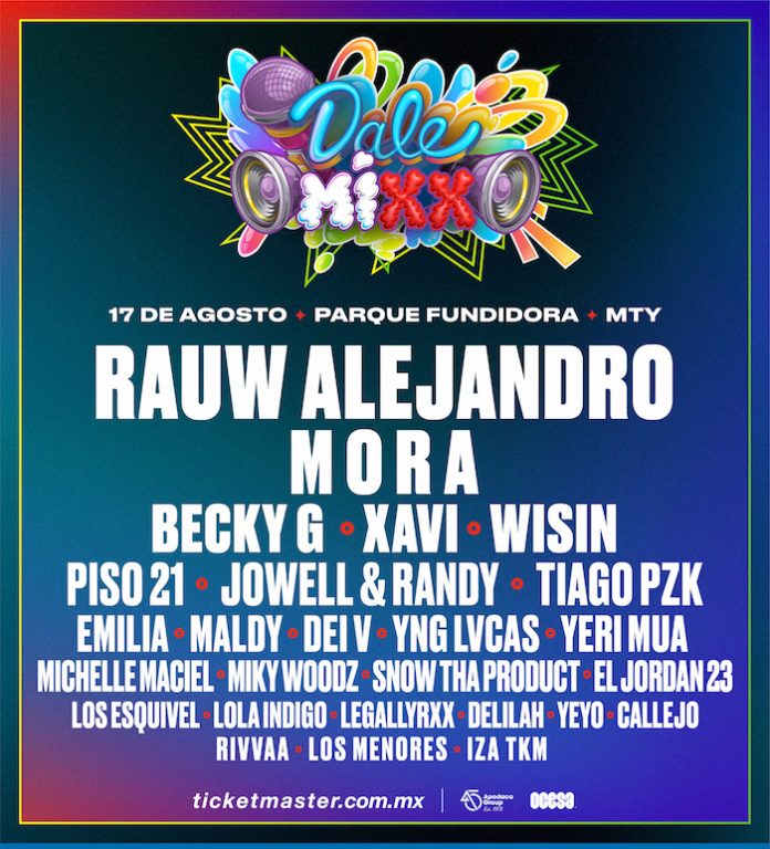 DALE MIXX 2024 regresa la máxima autoridad del perreo a Monterrey recargado