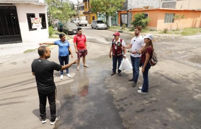 Mauricio Cantú denuncia graves problemas en el sistema de drenaje en San Bernabé