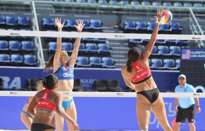 Voleibolistas de playa concluyen actuación en ronda clasificatoria de Challenge Guadalajara