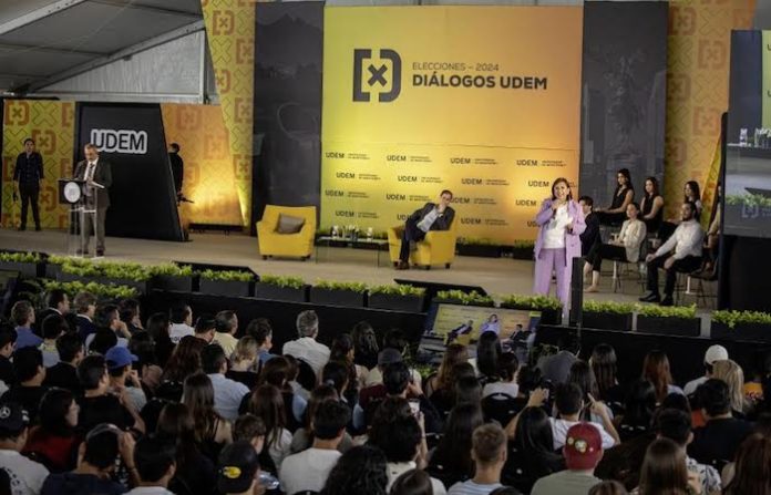 “Los jóvenes están más metidos en política de lo que los adultos se imaginan”: Xóchitl Gálvez