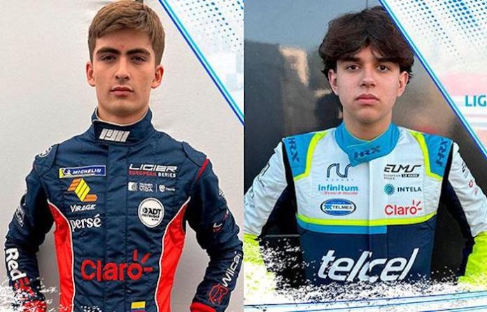 Podios de Ian Aguilera y Pedro Juan Moreno en ronda uno de Ligier European Series