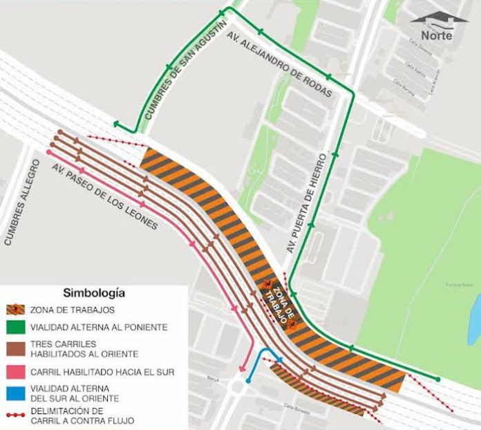 Ajusta Monterrey alternativas viales en Leones y Puerta de Hierro