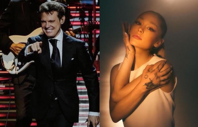 Acusan a Ariana Grande de plagiar canción de Luis Miguel