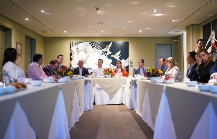 “Sin línea de caciques”; así lo expusieron Colosio y Herrera a empresarios independientes