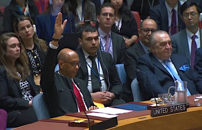 Estados Unidos veta la solicitud de Palestina para ser miembro pleno de la ONU