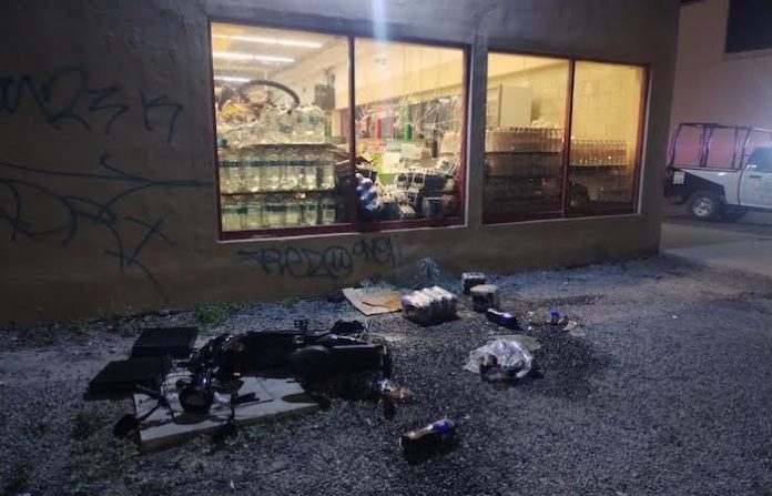Policía de Juárez detiene a un sujeto por el delito de robo a comercio y daños en propiedad ajena