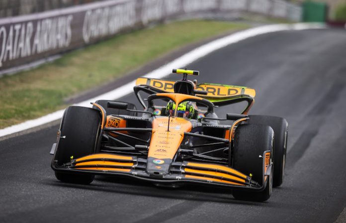 Norris se hace del primer puesto de la clasificación sprint en China por delante de Hamilton y Alonso