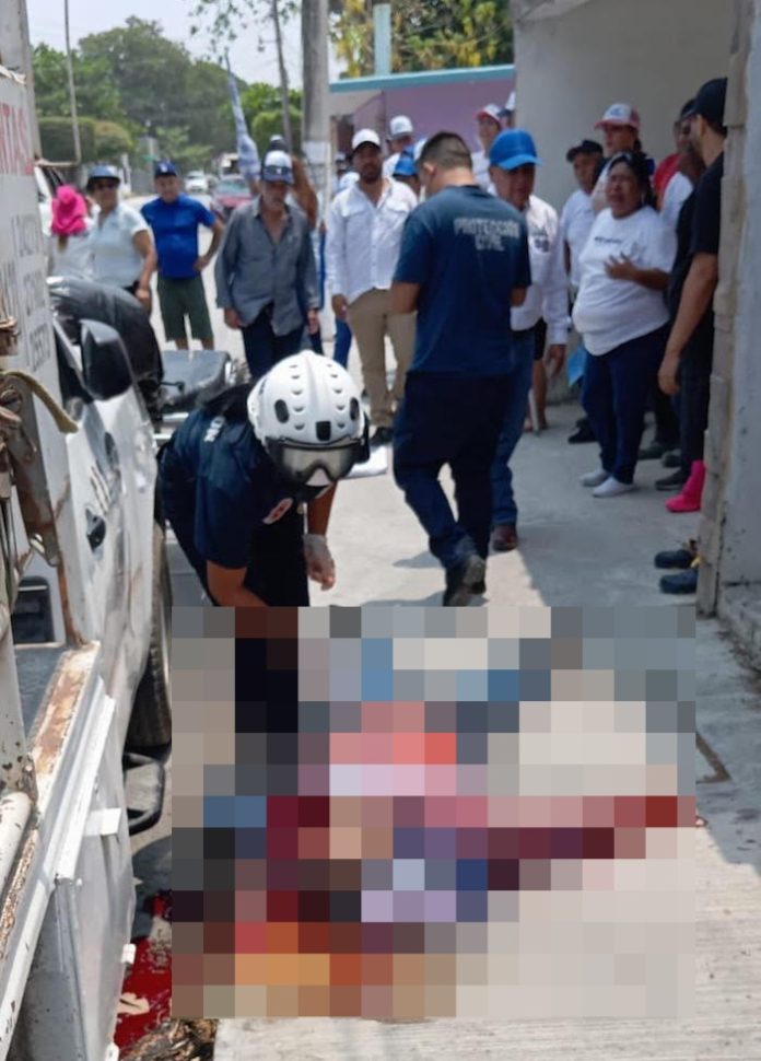 Asesinan a Noé Ramos candidato a alcalde de Cd. Mante, Tamaulipas; durante acto proselitista