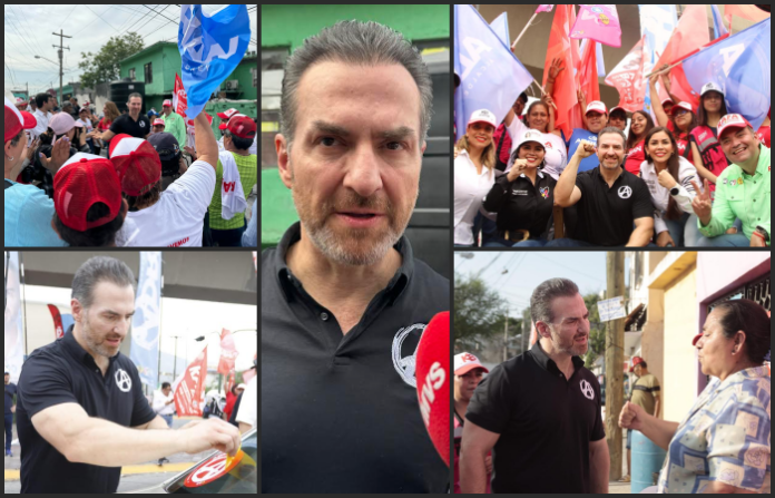 Adrián de la Garza se comprometa a gestionar el abasto de agua en las faldas del Topo Chico correspondiente a la zona norte