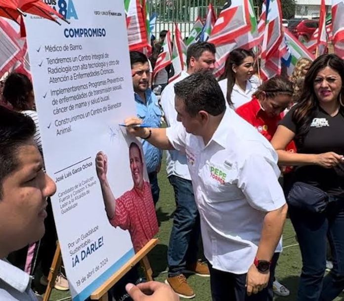 Respalda Pepe Torres propuesta de José Luis Garza Ochoa