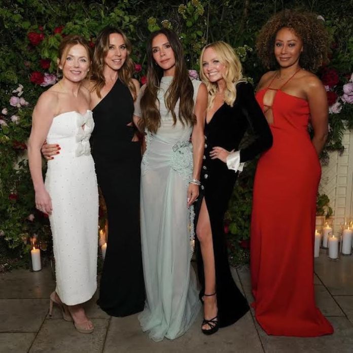 Las Spice Girls se reúnen en el cumpleaños de Victoria Beckham y las redes sociales estallan