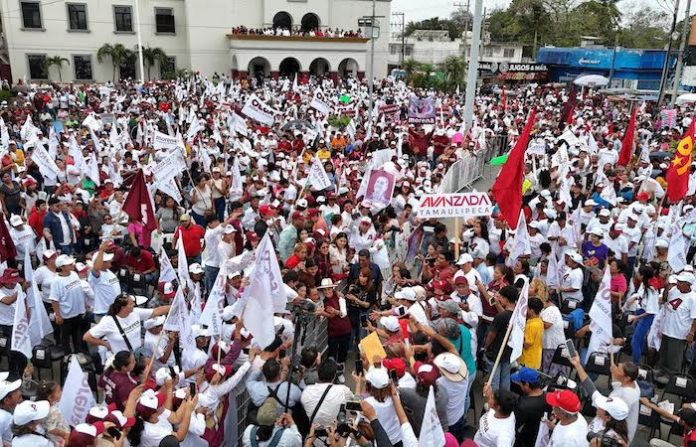 “Vamos a seguir trabajando por Tamaulipas”: Claudia Sheinbaum