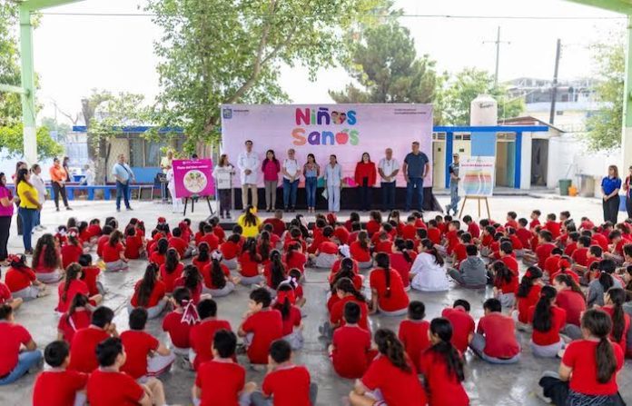 Anuncian que el Programa “Niño Sano” a llegado a más 7 mil 607 estudiantes de educación primaria en Guadalupe