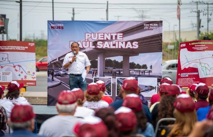 Para un mejor Escobedo: Andrés Mijes anuncia que modernizará las vialidades