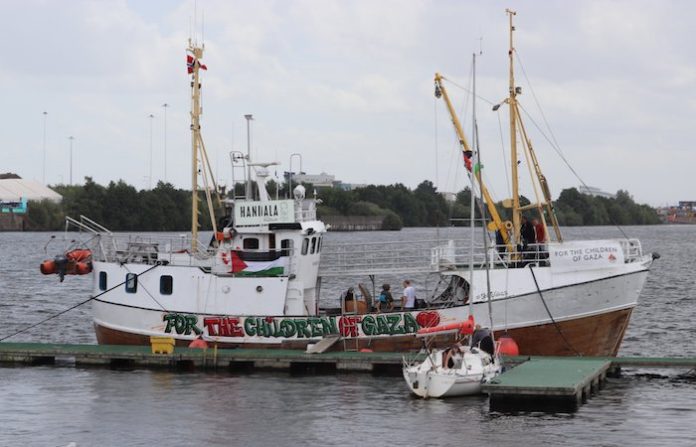 La Flotilla de la Libertad con ayuda para Gaza no puede partir en este momento