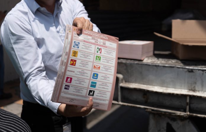 Llegan primeras boletas para elección de Diputaciones Locales