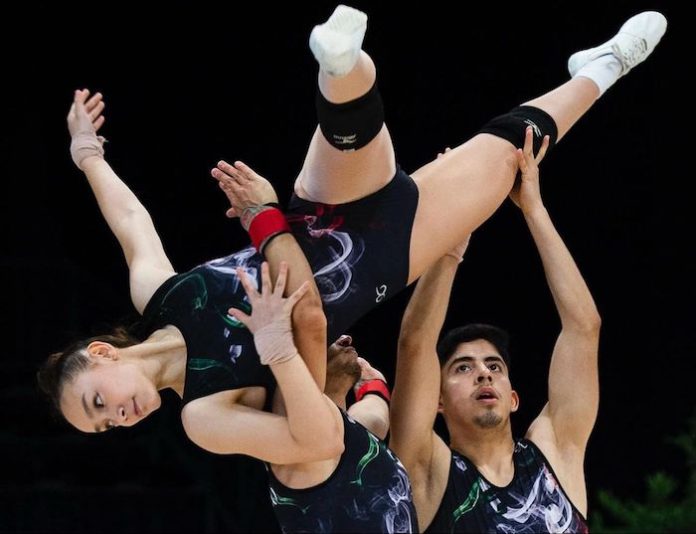 Gimnasia aeróbica mexicana destaca con cuatro medallas en Pacific Rim Championships en Cali