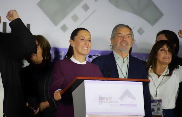 Ganamos el debate porque presentamos propuestas y plan de desarrollo: Claudia Sheinbaum