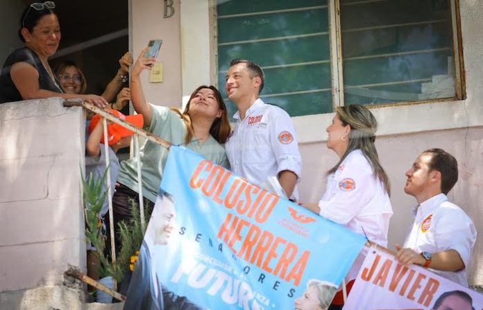 Llevan Colosio y Herrera propuestas de seguridad a San Nicolás y San Pedro