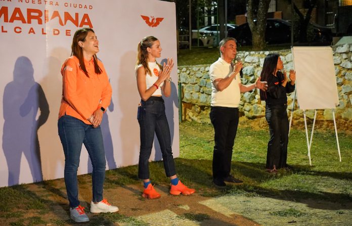 Se reúnen Mariana y Fasci con vecinos del sur; reciben gran apoyo a sus propuestas