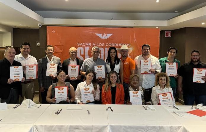 Ale Morales presenta a su equipo de campaña de MC, por San Nicolás