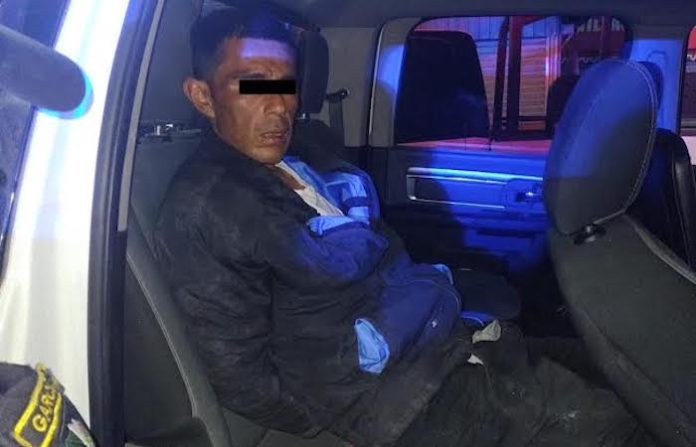 Policía de Juárez detiene a un sujeto por el delito de robo a comercio y daños a propiedad ajena
