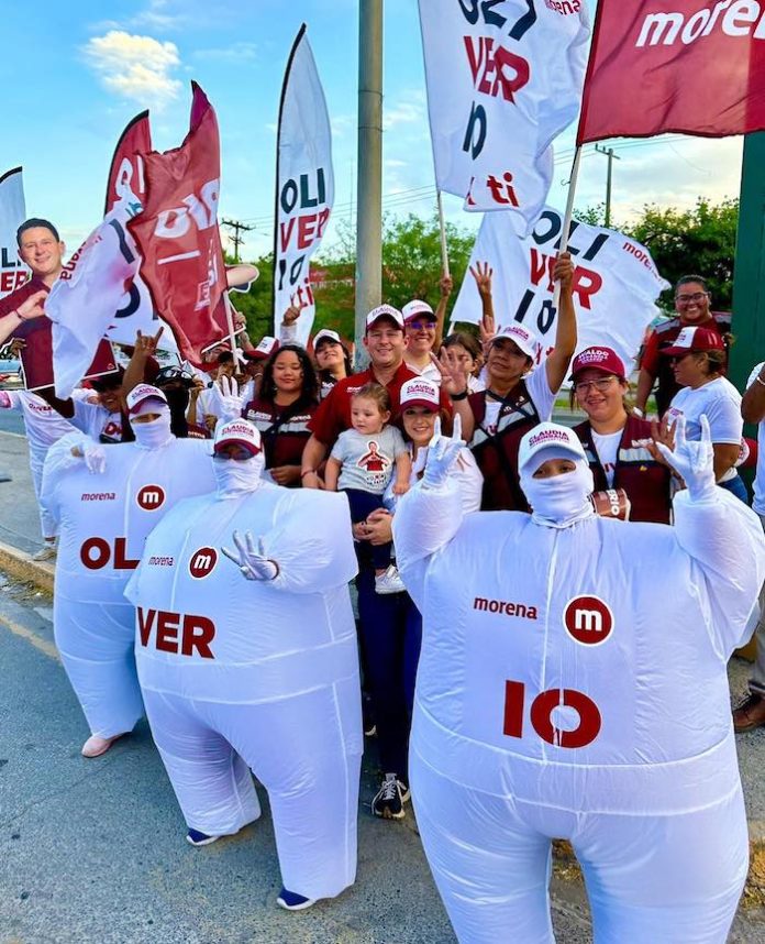 Oliverio Tijerina no afloja su paso por conquistar el distrito 11 federal de Guadalupe