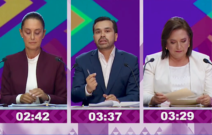 Primer debate de candidatos presidenciales en México mostró “elefantes blancos” y ninguna propuesta
