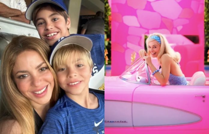 Shakira genera polémica tras admitir que sus hijos y ella odiaron la película Barbie