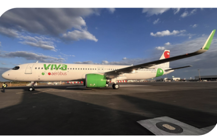 Recibe Viva Aerobus nueva aeronave “Airbus A321NEO”