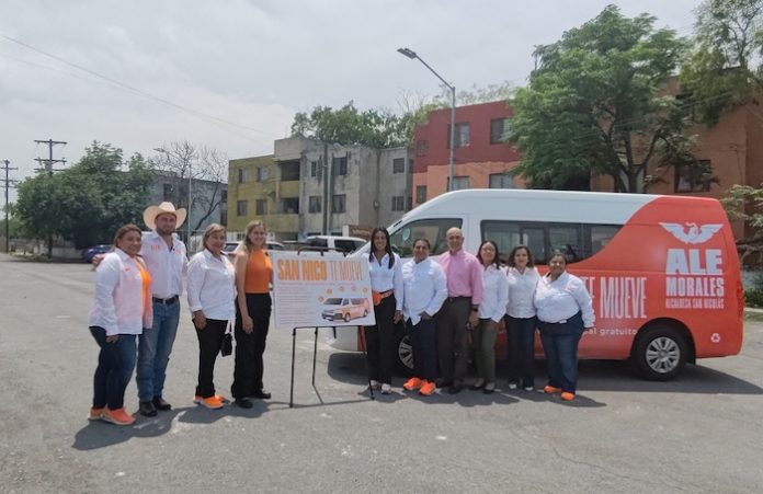 Ale Morales presenta transporte intramunicipal para el municipio de San Nicolás