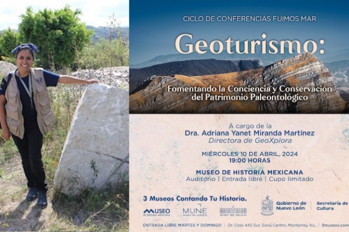 Invita 3 Museos a conservar patrimonio paleontológico con conferencia de Geoturismo
