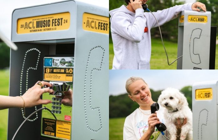 ACL Festival coloca un teléfono en Zilker Park para filtrar su Lineup