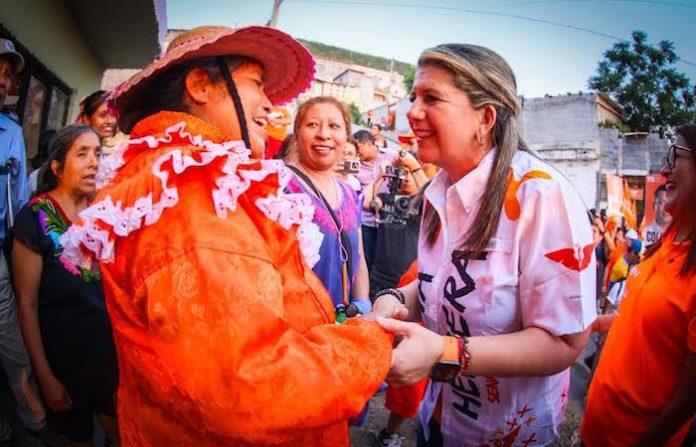 Realiza comunidad indígena ritual a Martha Herrera