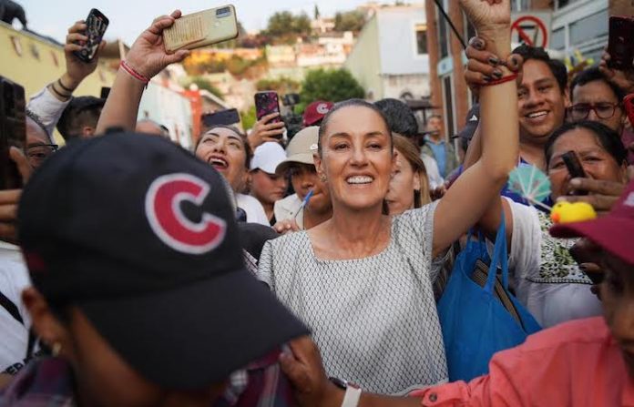 ’’Nosotros queremos la democracia en todos los poderes”: Claudia Sheinbaum