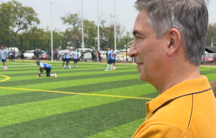 Inauguran leyendas del fútbol regiomontano el torneo “Mega Copa Naranja”