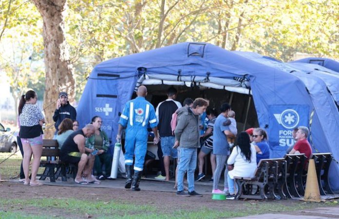 Más de medio millón de personas siguen fuera de sus casas en el sur de Brasil