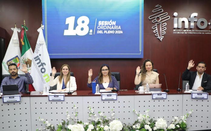 Expone INFONL 25 resoluciones y 4 acuerdos en 18ª sesión ordinaria