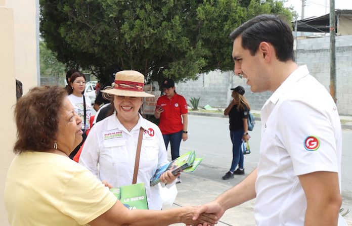 Proyecta César Garza más parques y áreas verdes