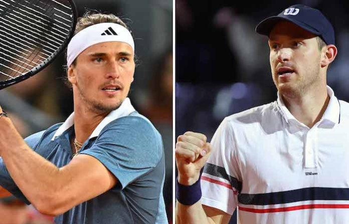 Un inspirado Jarry quiere frenar a Zverev para coronarse en Roma