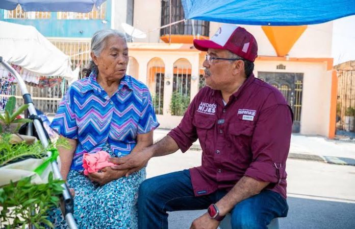 Andrés Mijes Anuncia compromisos con adultos mayores