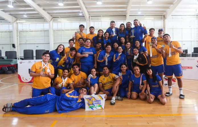 Logran Tigres campeonato de judo en Universiada Nacional 2024