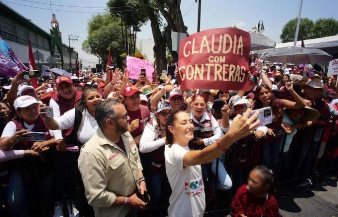Claudia Sheinbaum dice no al voto cruzado