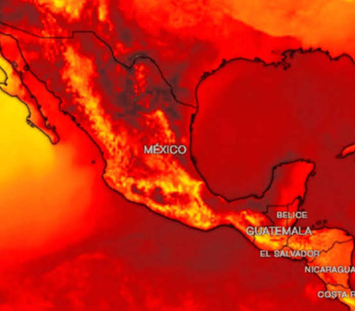 México registra tercera ola de calor con temperaturas mayores a 45 grados