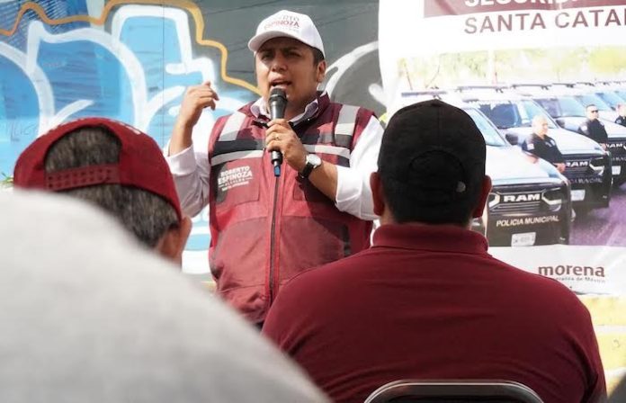 ¡Nuevo C4 en Santa Catarina! Roberto Espinoza se compromete a tener una seguridad inquebrantable