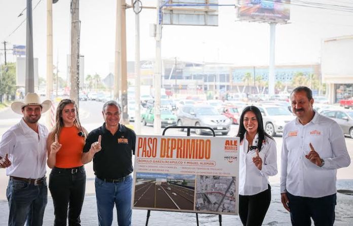 Prometen resolver el problema del tráfico Ale Morales y Héctor García en Miguel Alemán y Romulo Garza/ Acapulco